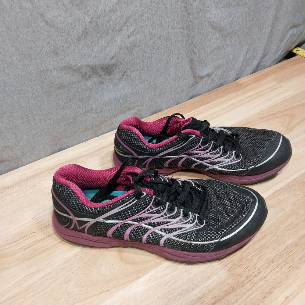 Merrell Womens Mix Master Glide Running Shoes Size 9.5 Black Pink J86350